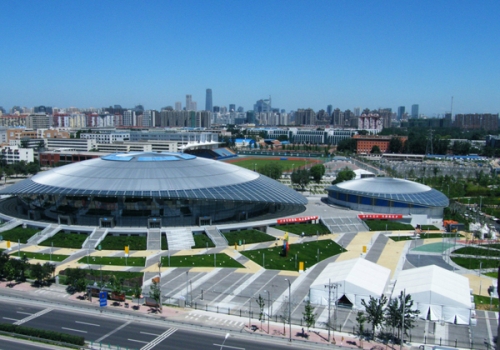 尼瓦乐瓷砖胶北京工业大学体育馆项目