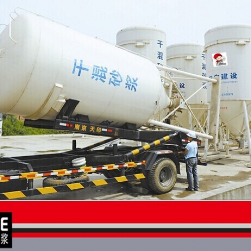 广州力推预拌砂浆一体化新型合作模式