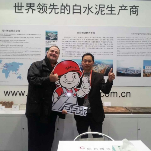 上海干砂浆展　尼瓦乐展风采